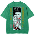Demon Slayer Unisex Fit Washed T-Shirt 2507024195
