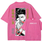 Demon Slayer Unisex Fit Washed T-Shirt 2507024195