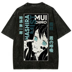 Demon Slayer Demon Slayer Unisex Fit Washed T-Shirt 2507024210