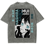 Demon Slayer Demon Slayer Unisex Fit Washed T-Shirt 2507024210