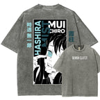 Demon Slayer Demon Slayer Unisex Fit Washed T-Shirt 2507024210