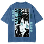 Demon Slayer Demon Slayer Unisex Fit Washed T-Shirt 2507024210