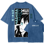 Demon Slayer Demon Slayer Unisex Fit Washed T-Shirt 2507024210