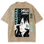 Demon Slayer Demon Slayer Unisex Fit Washed T-Shirt 2507024210
