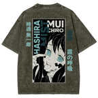 Demon Slayer Demon Slayer Unisex Fit Washed T-Shirt 2507024210