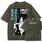 Demon Slayer Demon Slayer Unisex Fit Washed T-Shirt 2507024210