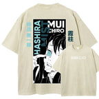 Demon Slayer Demon Slayer Unisex Fit Washed T-Shirt 2507024210