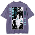 Demon Slayer Demon Slayer Unisex Fit Washed T-Shirt 2507024210