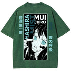 Demon Slayer Demon Slayer Unisex Fit Washed T-Shirt 2507024210