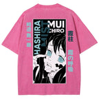 Demon Slayer Demon Slayer Unisex Fit Washed T-Shirt 2507024210