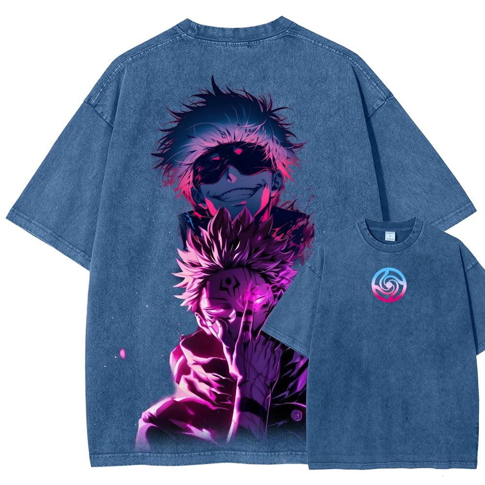 Jujutsu Kaisen Unisex Fit Washed T-Shirt 2507027749