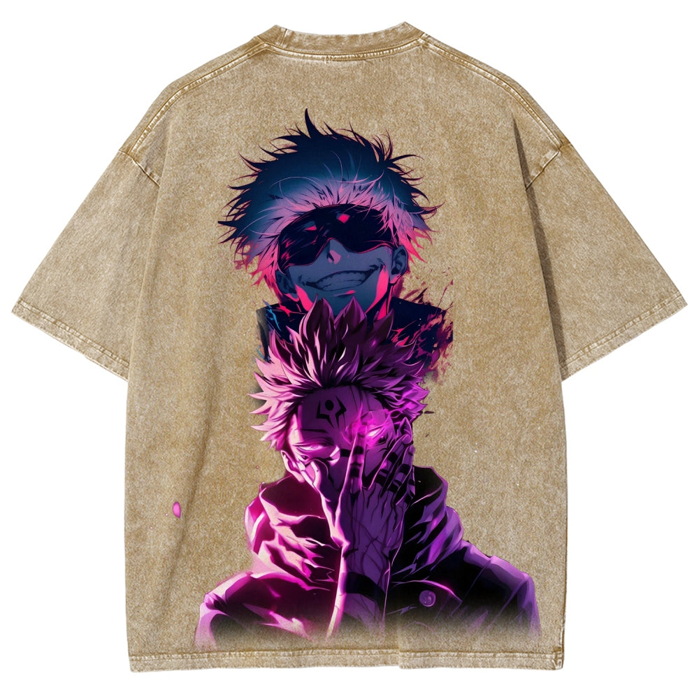 Jujutsu Kaisen Unisex Fit Washed T-Shirt 2507027749