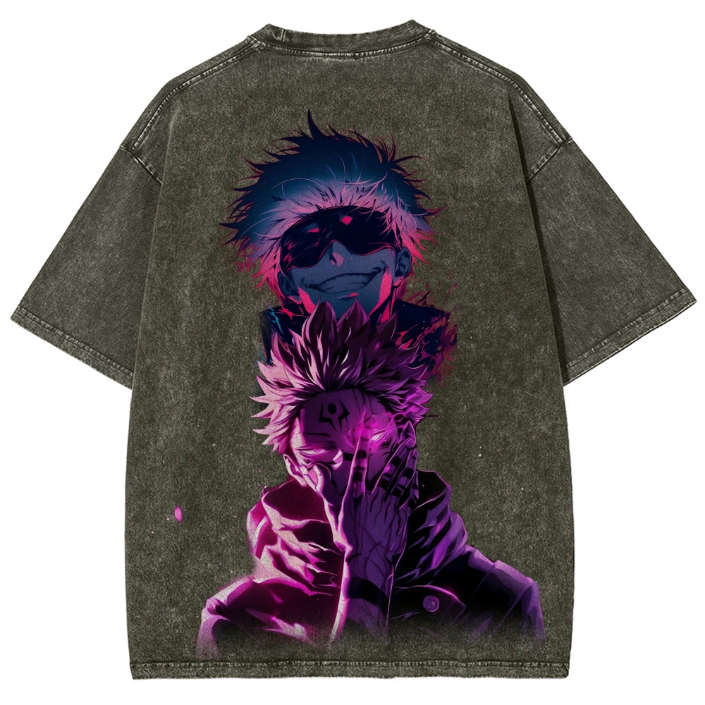 Jujutsu Kaisen Unisex Fit Washed T-Shirt 2507027749