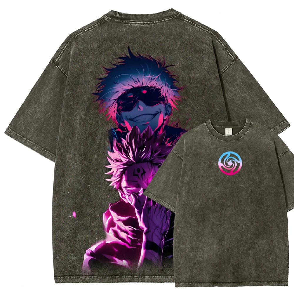 Jujutsu Kaisen Unisex Fit Washed T-Shirt 2507027749