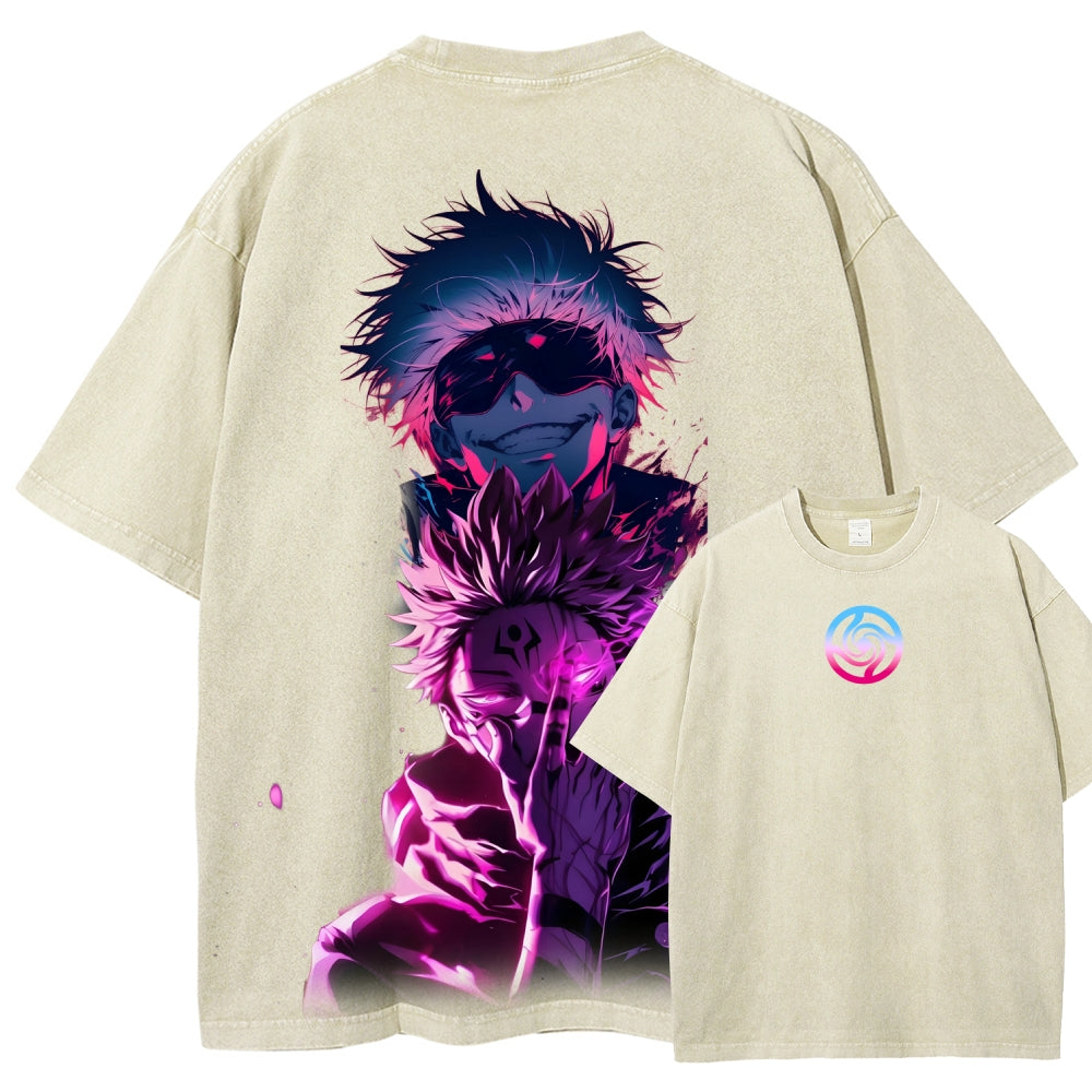 Jujutsu Kaisen Unisex Fit Washed T-Shirt 2507027749