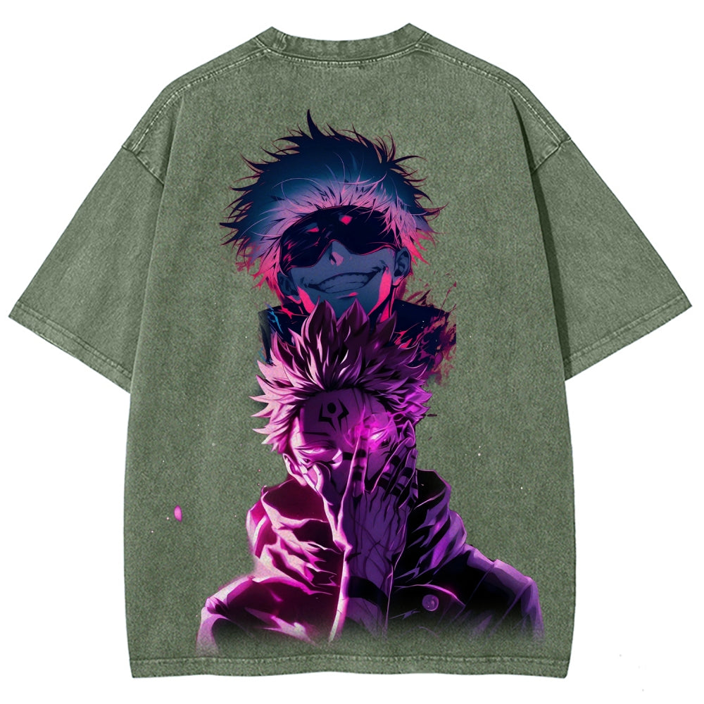 Jujutsu Kaisen Unisex Fit Washed T-Shirt 2507027749