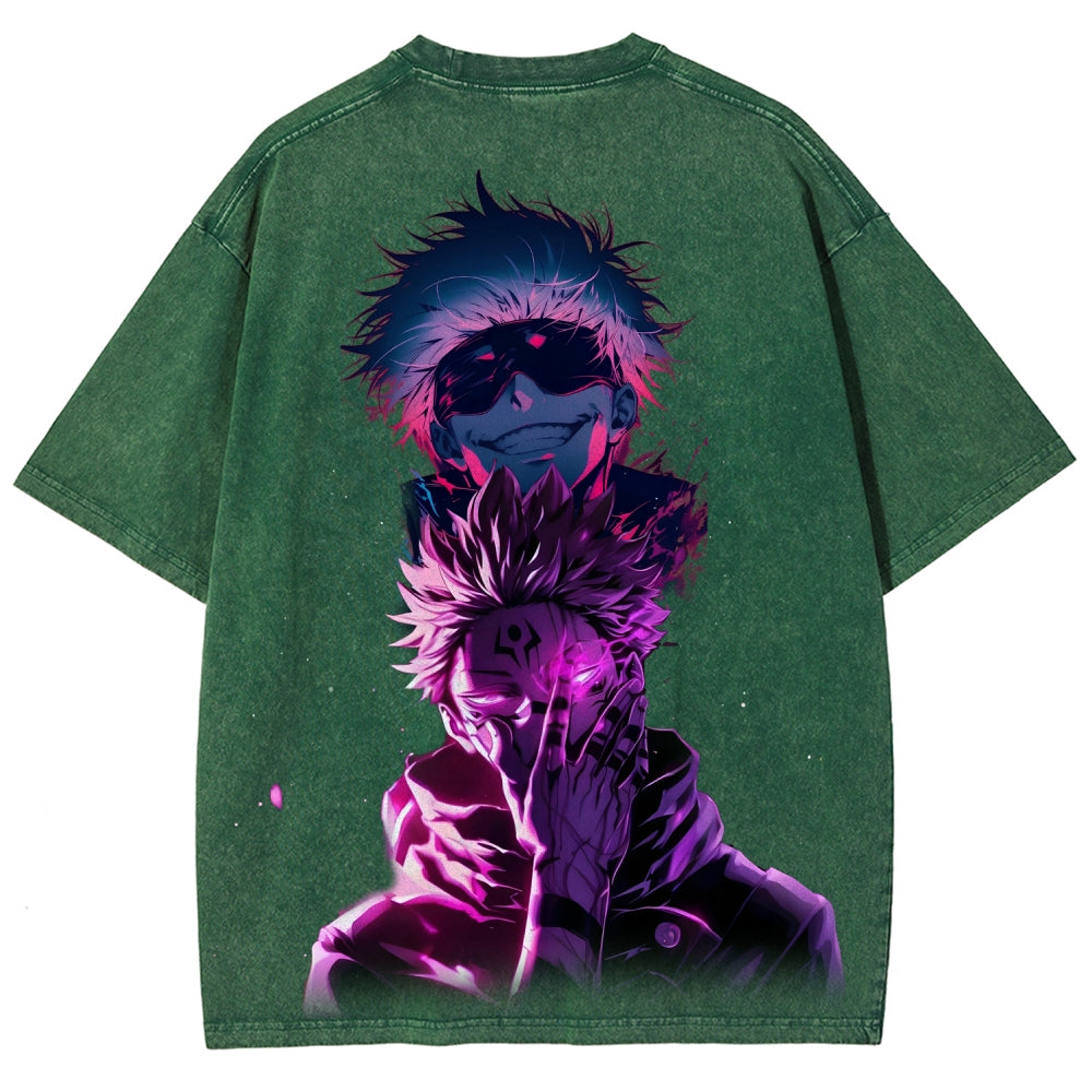 Jujutsu Kaisen Unisex Fit Washed T-Shirt 2507027749