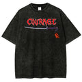 Demon Slayer Unisex Fit Washed T-Shirt 2507028450