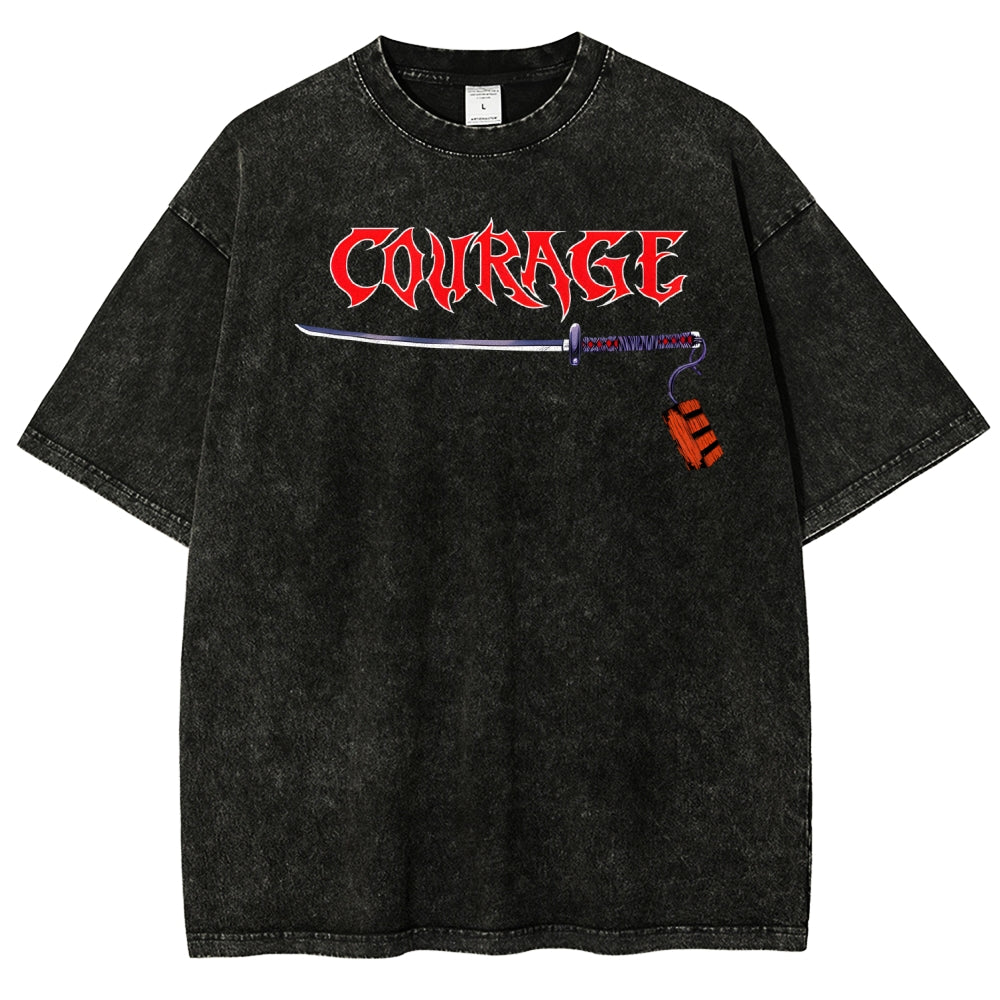 Demon Slayer Unisex Fit Washed T-Shirt 2507028450