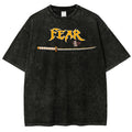 Demon Slayer Unisex Fit Washed T-Shirt 2507028455