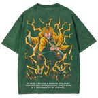 Demon Slayer Unisex Fit Washed T-Shirt 2507028455