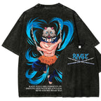 Demon Slayer Unisex Fit Washed T-Shirt 2507028459