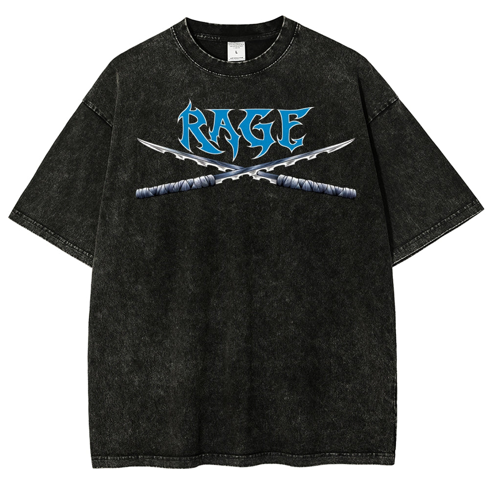 Demon Slayer Unisex Fit Washed T-Shirt 2507028459