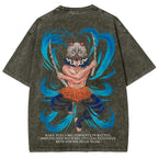Demon Slayer Unisex Fit Washed T-Shirt 2507028459