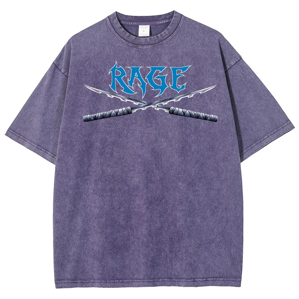 Demon Slayer Unisex Fit Washed T-Shirt 2507028459