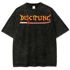 Demon Slayer Unisex Fit Washed T-Shirt 2507028461