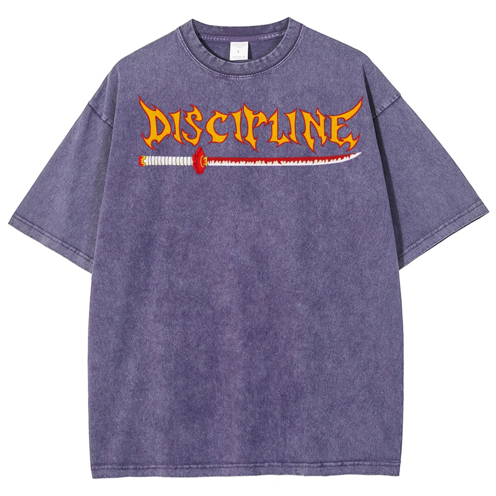 Demon Slayer Unisex Fit Washed T-Shirt 2507028461