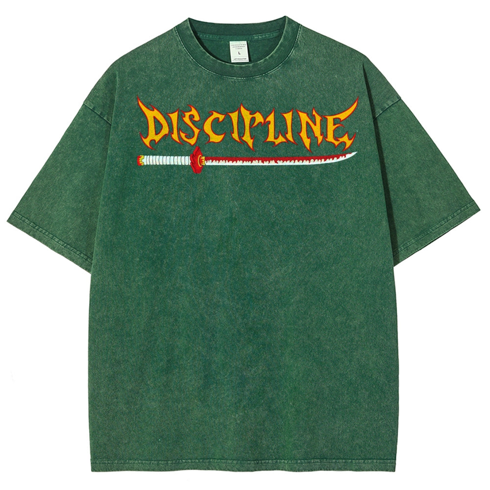 Demon Slayer Unisex Fit Washed T-Shirt 2507028461
