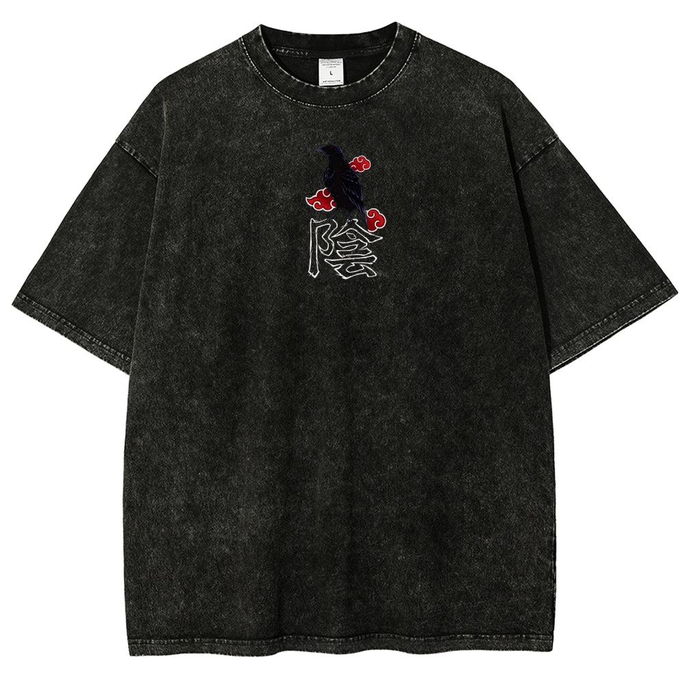 Naruto Unisex Fit Washed T-Shirt 2507030042