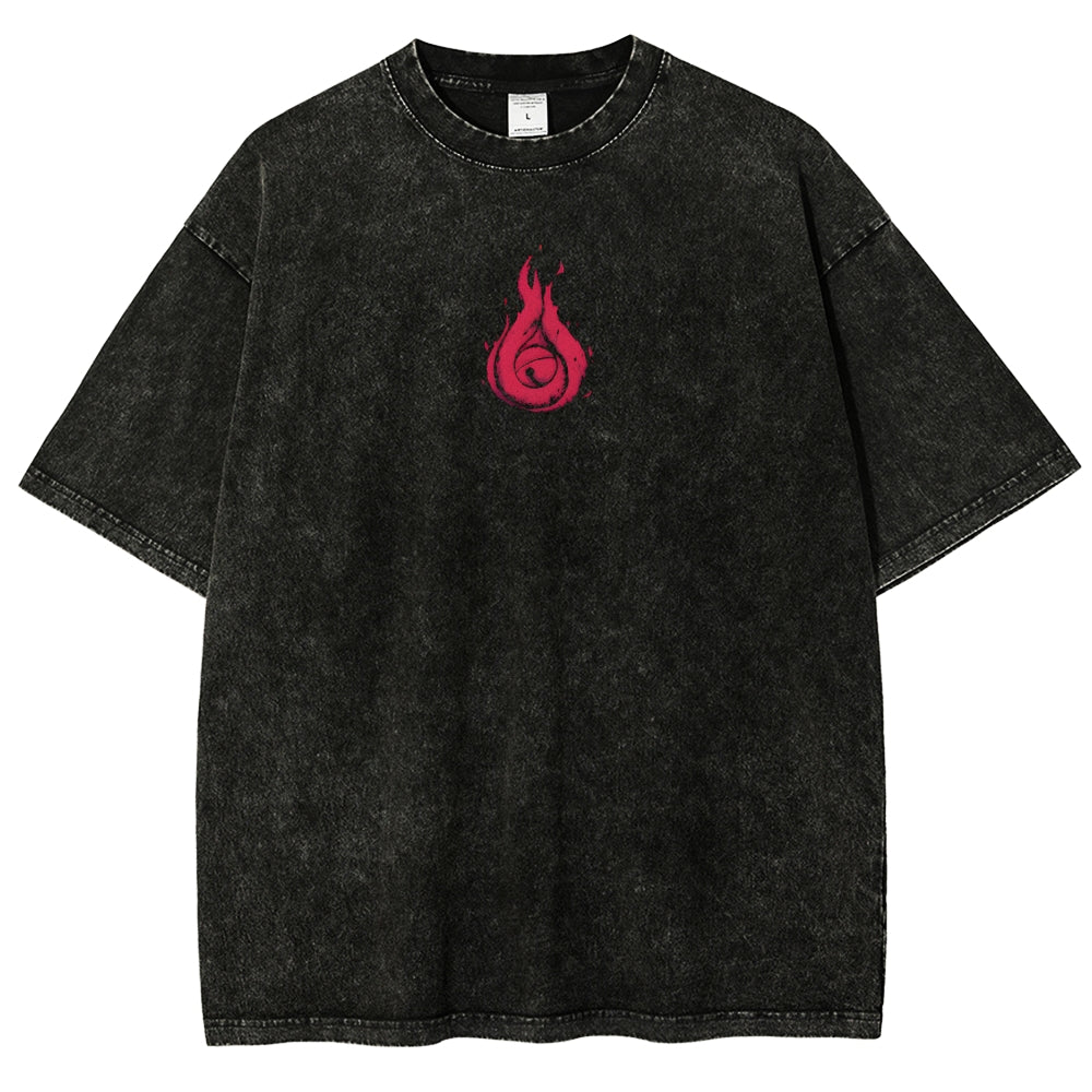 Naruto Unisex Fit Washed T-Shirt 2507030098
