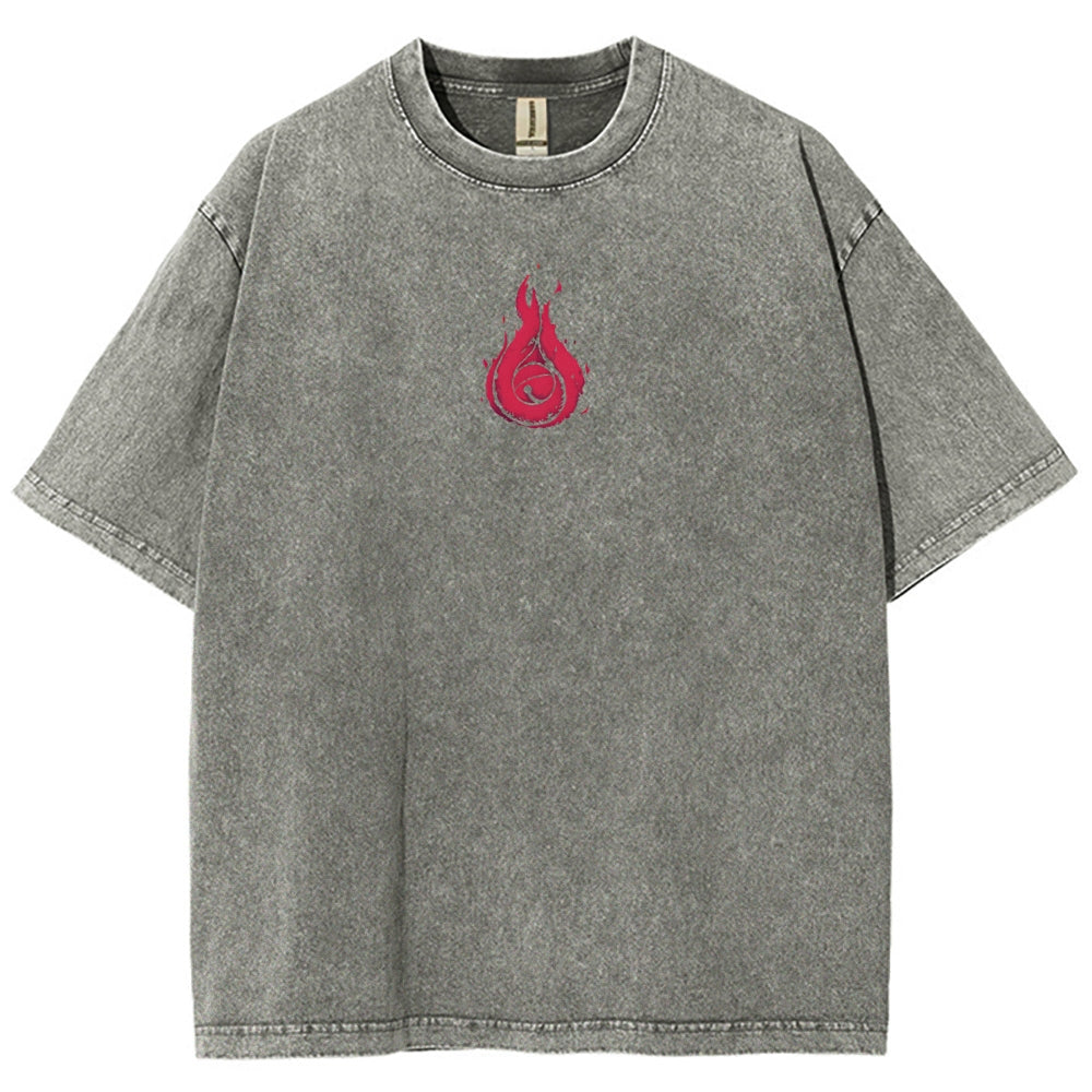 Naruto Unisex Fit Washed T-Shirt 2507030098