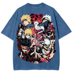 Naruto Unisex Fit Washed T-Shirt 2507030098