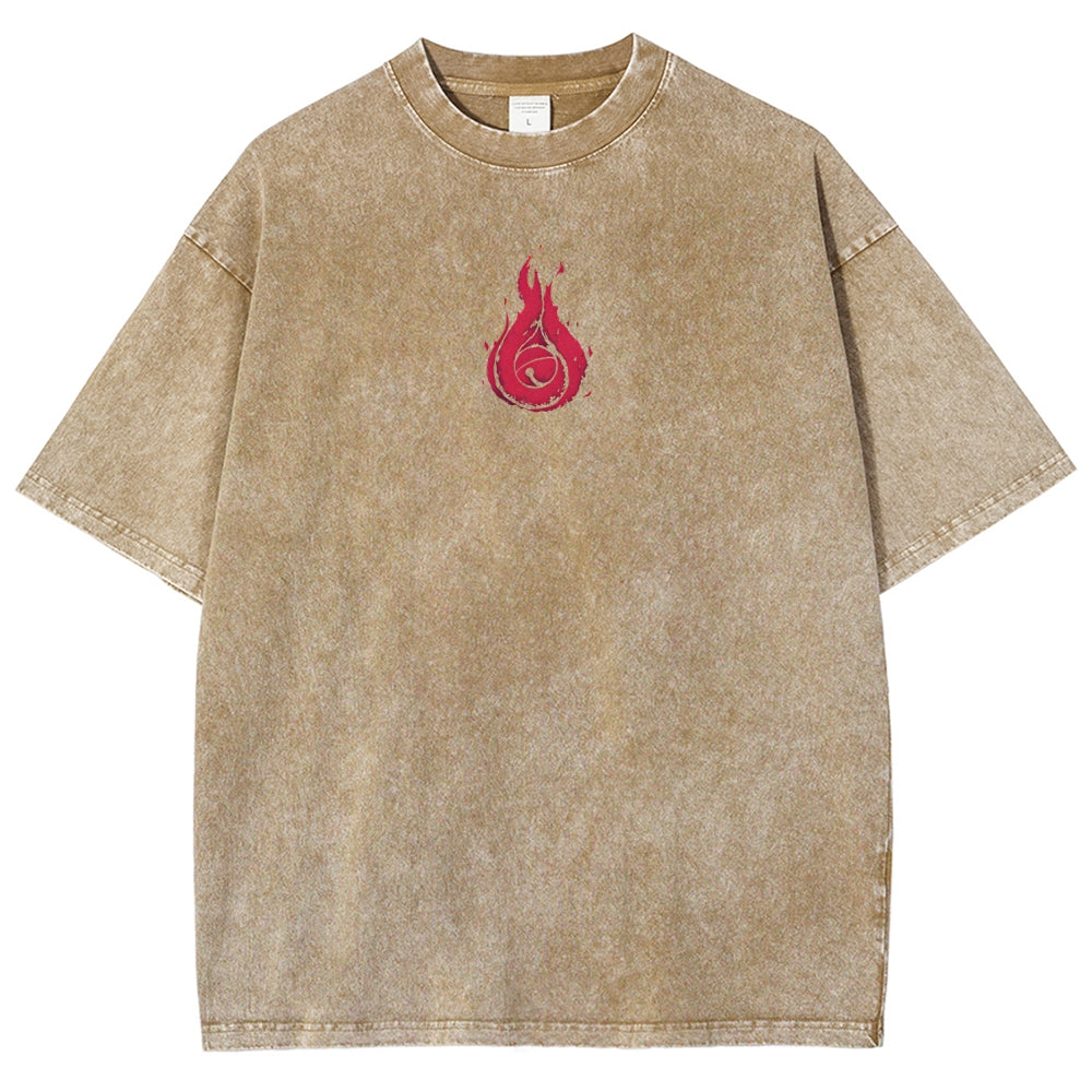 Naruto Unisex Fit Washed T-Shirt 2507030098