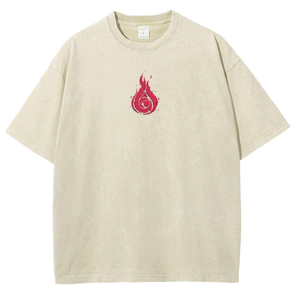 Naruto Unisex Fit Washed T-Shirt 2507030098