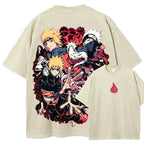 Naruto Unisex Fit Washed T-Shirt 2507030098