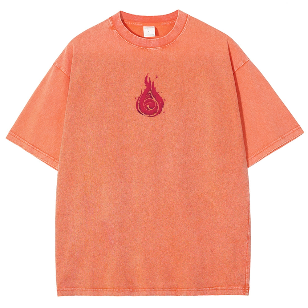 Naruto Unisex Fit Washed T-Shirt 2507030098