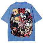 Naruto Unisex Fit Washed T-Shirt 2507030098