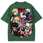 Naruto Unisex Fit Washed T-Shirt 2507030098