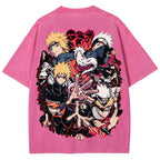 Naruto Unisex Fit Washed T-Shirt 2507030098