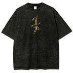 Naruto Unisex Fit Washed T-Shirt 2507030107