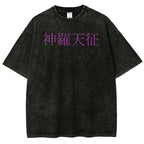 Naruto Unisex Fit Washed T-Shirt 2507030111
