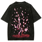 Naruto Unisex Fit Washed T-Shirt 2507030119