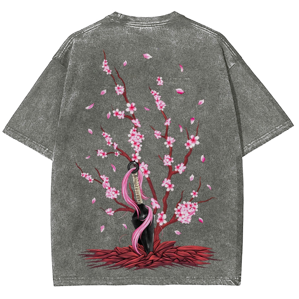 Naruto Unisex Fit Washed T-Shirt 2507030119