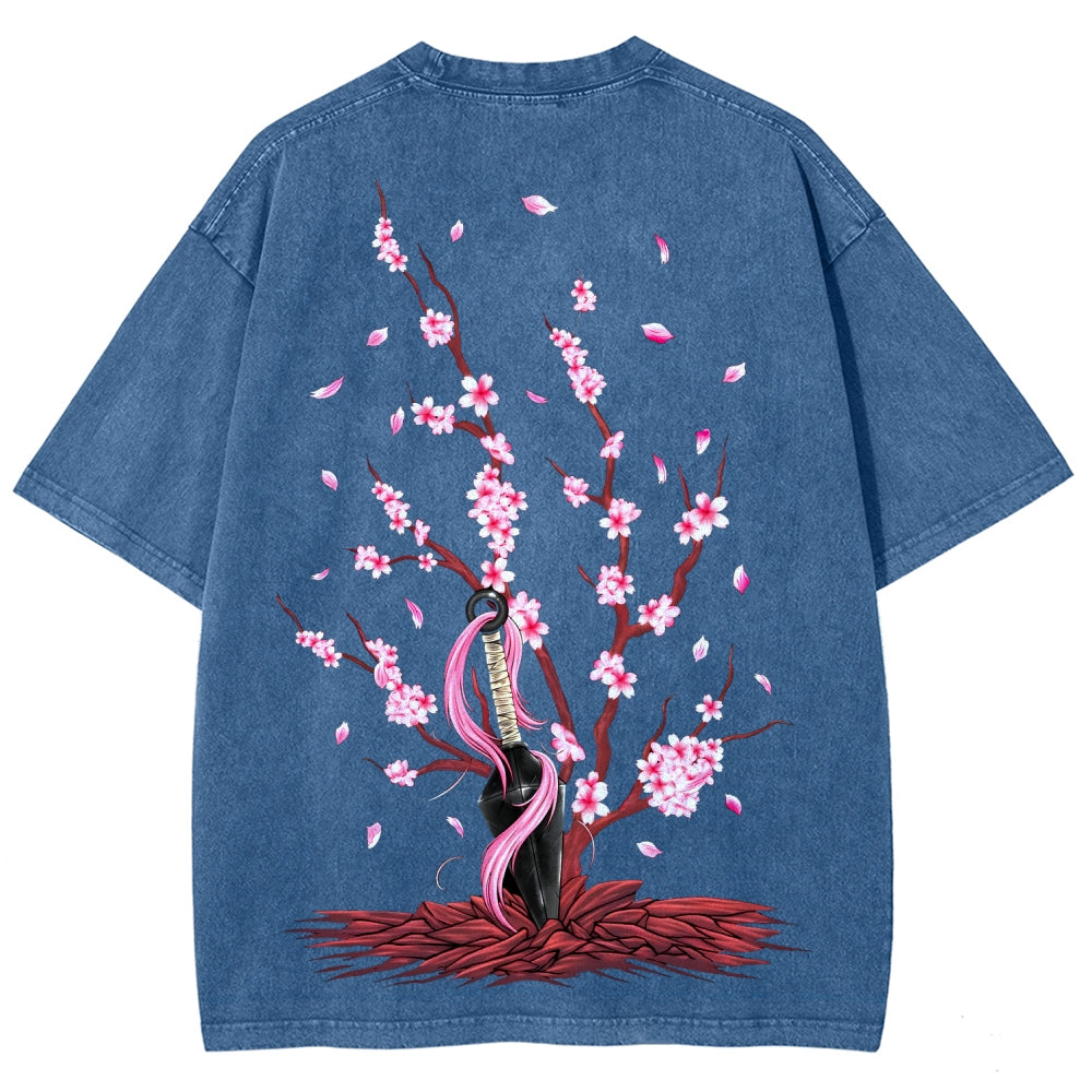 Naruto Unisex Fit Washed T-Shirt 2507030119