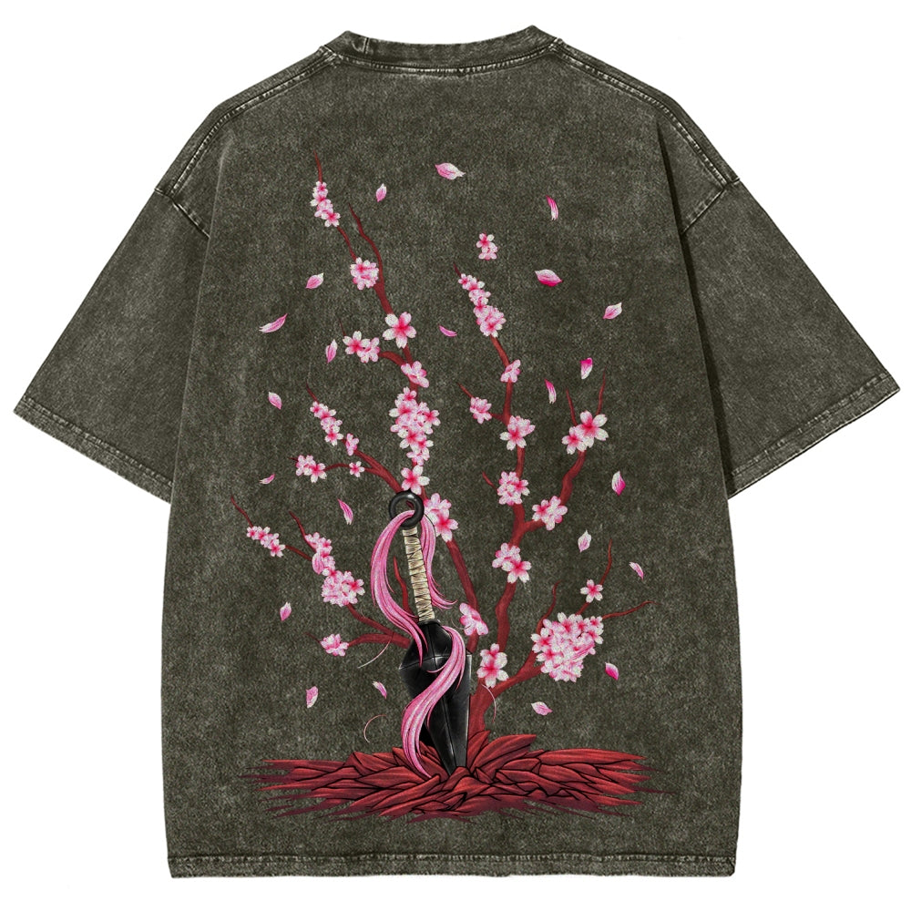 Naruto Unisex Fit Washed T-Shirt 2507030119