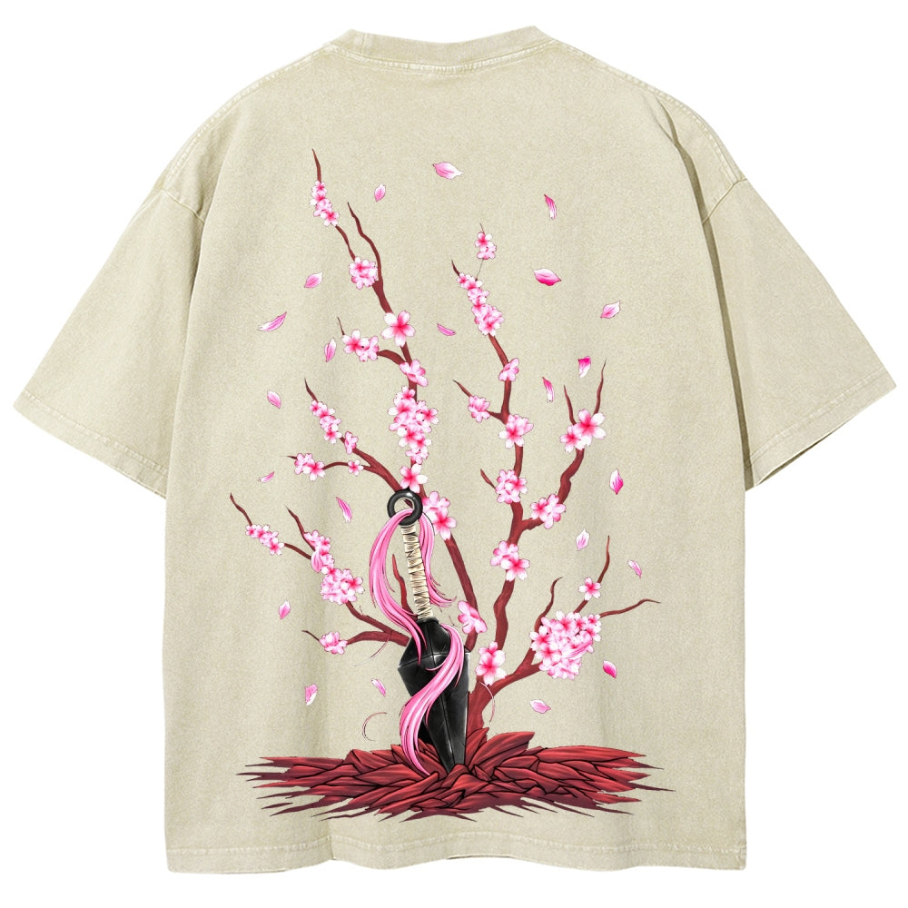 Naruto Unisex Fit Washed T-Shirt 2507030119